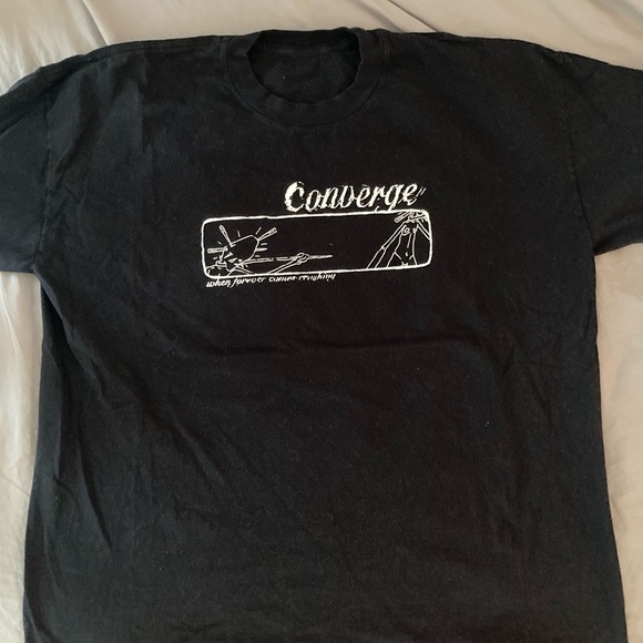 Converge When Forever Comes Crashing Boot Shirt - Picture 1 of 2